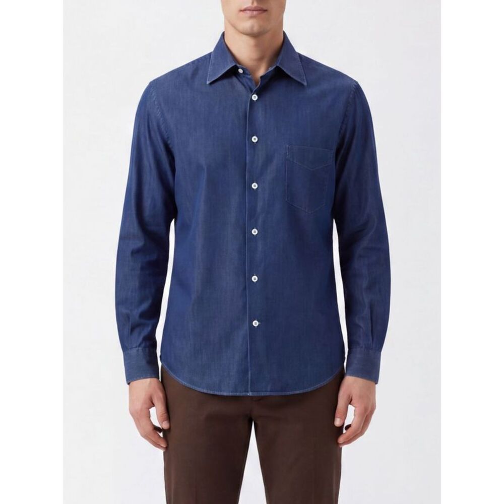 Brunello Cucinelli Men Brunello Cucinelli Cotton Casual Shirt